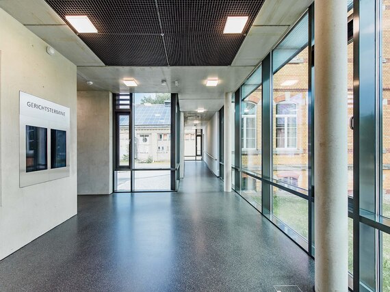 Amtsgericht Kamenz Eingangsbereich