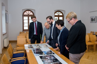 Justizminister Gemkow besucht das Amtsgericht Borna Justizminister Gemkow besucht das Amtsgericht Borna