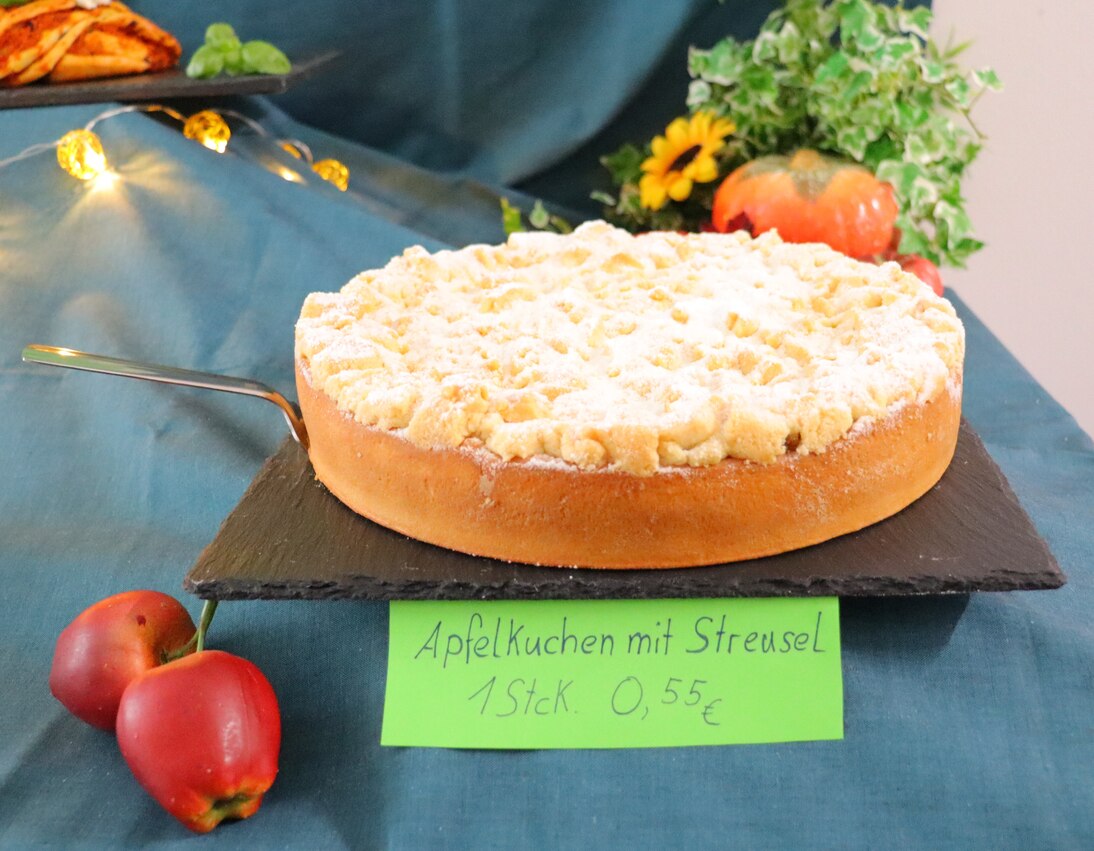 Apfelkuchen mit Streusel