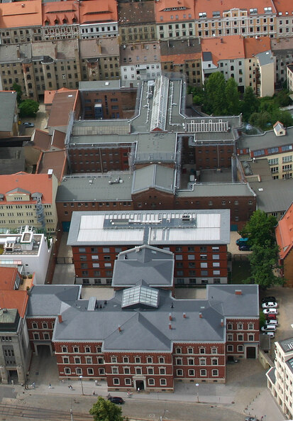 Luftaufnahme der JVA Görlitz