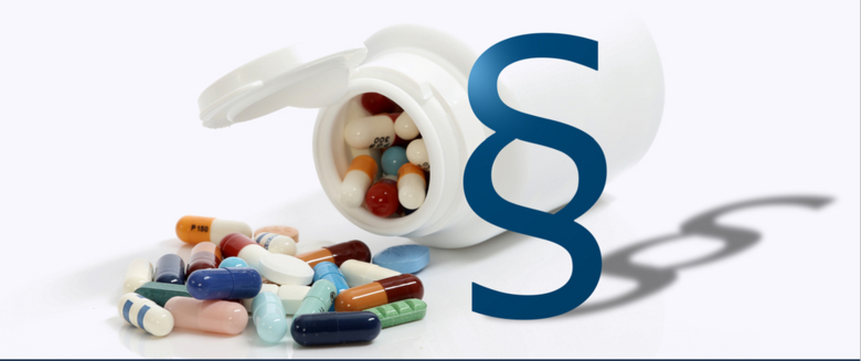 Tablettendose mit Tabletten