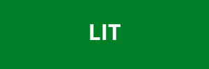 Grüne Kachel mit der Aufschrift LIT