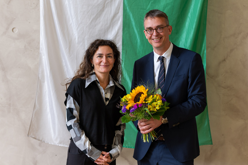 Ministerin Prof. Geiert in Leipzig