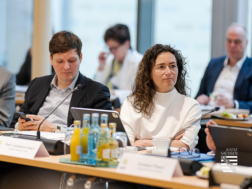 Ministerin Prof. Geiert in der auswärtigen Kabinettssitzung in Berlin