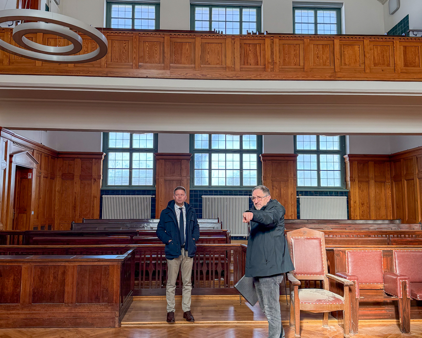 Besuch Amtsgericht Freiberg